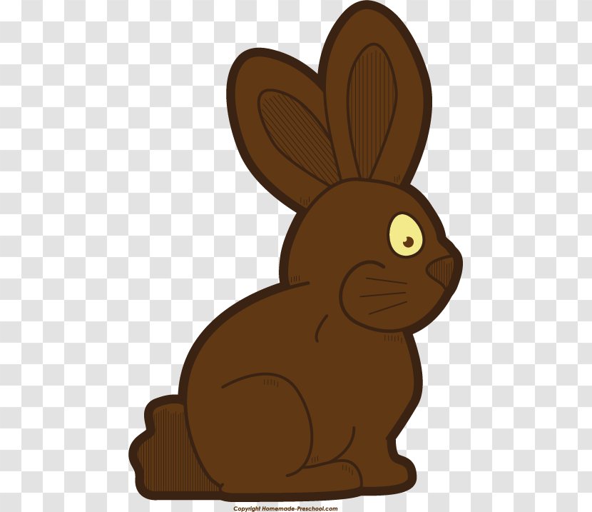 Easter Bunny Chocolate Cake Clip Art - Cliparts Transparent PNG