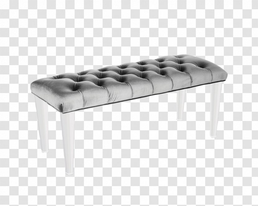 Bench Table Bedroom Tufting - Velvet Transparent PNG