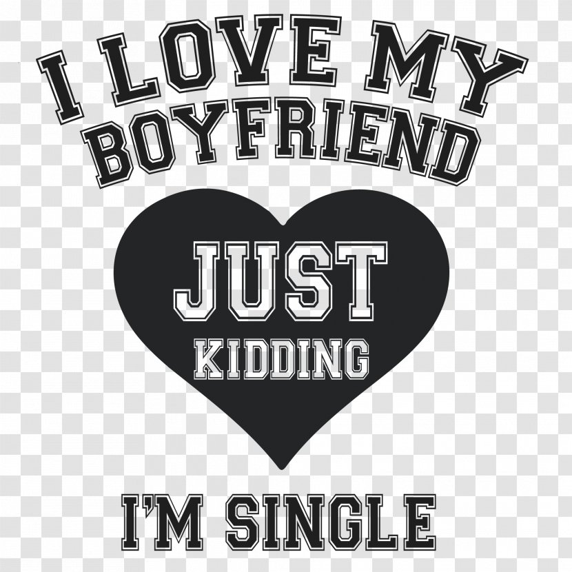 Boyfriend Love Girlfriend Single Person Logo - Kidding Transparent PNG