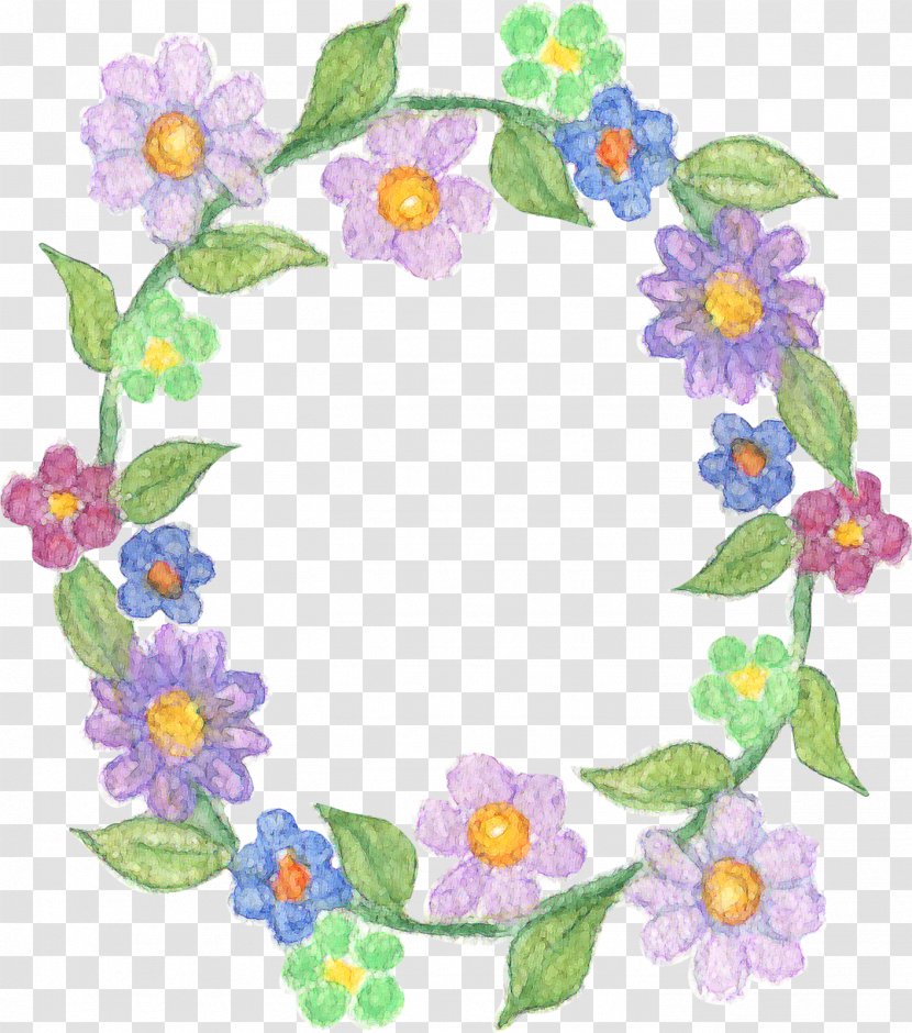 Flower Floral Design Floristry Violet Art - Watercolour Transparent PNG