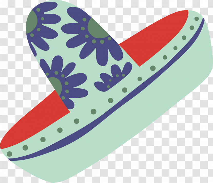 Shoe Flip-flops Pattern Transparent PNG