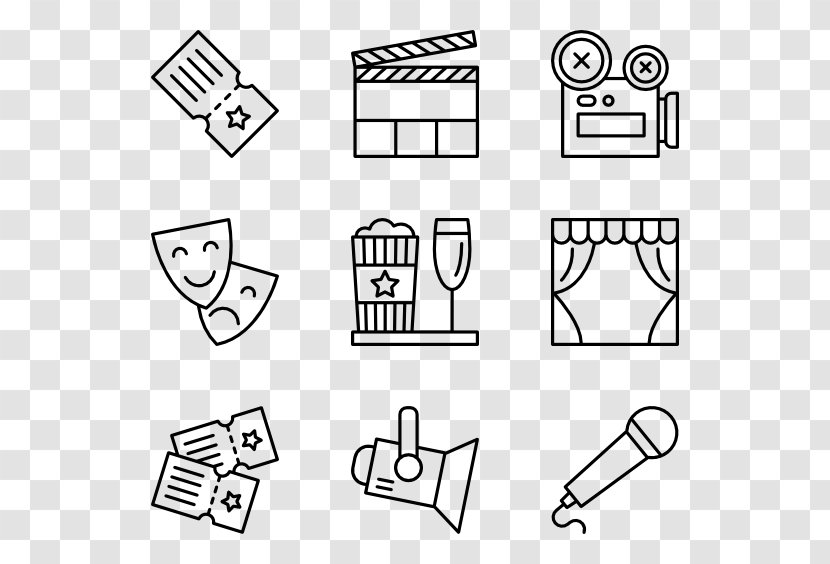 Manufacturing Clip Art - Black And White - Paper Product Transparent PNG