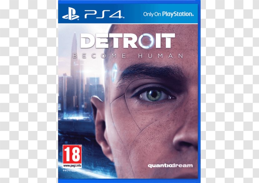 Detroit: Become Human Video Game Android Sony PlayStation 4 Pro - Playstation Transparent PNG