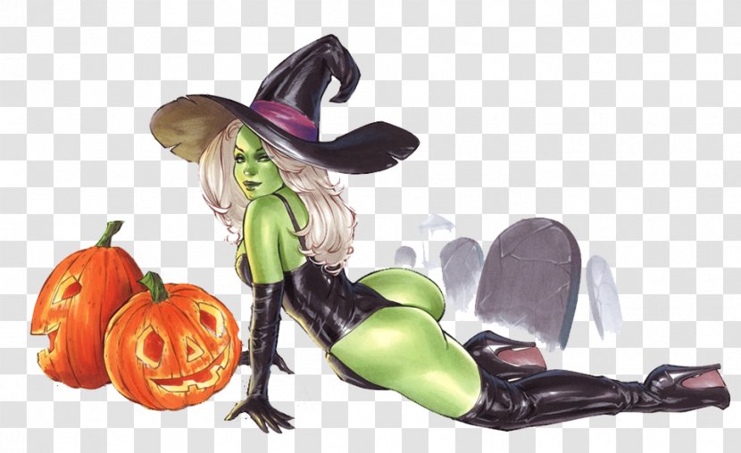 DeviantArt Drawing Witchcraft Halloween - Vegetable Transparent PNG