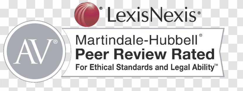 Personal Injury Lawyer Martindale-Hubbell LexisNexis American Association For Justice - Banner - Peer Review Transparent PNG