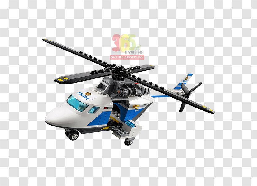 LEGO 60138 City High-Speed Chase Lego Toy Construction Set - Aircraft Transparent PNG