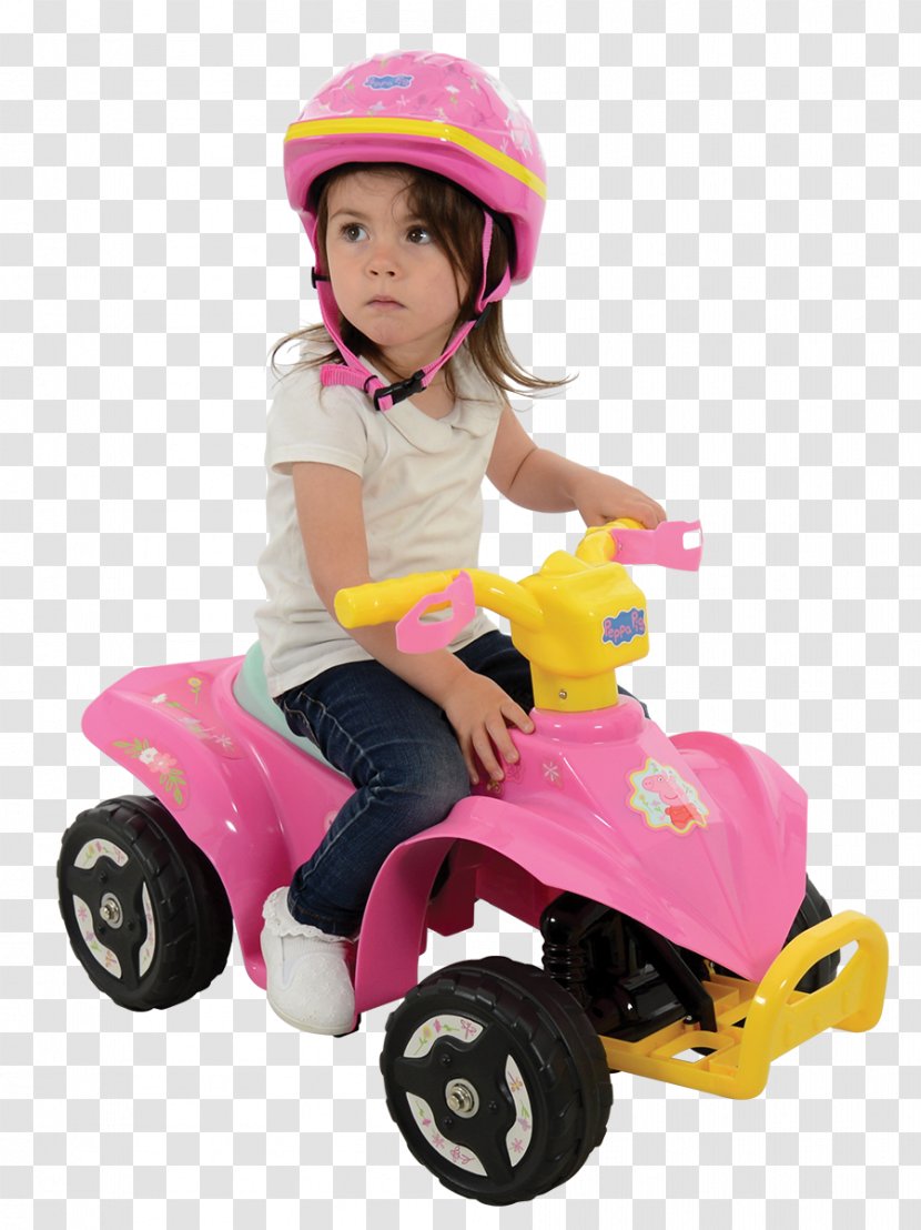 Peppa Pig Child Toy Tricycle Vehicle - Toddler Transparent PNG