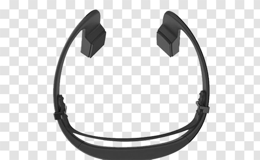 Microphone Headphones Bone Conduction Bluetooth Headset - Mobile Phone - Earphone Intelligent Hearing Aids Transparent PNG