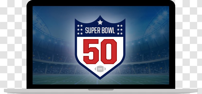 Display Device Logo Advertising Multimedia Desktop Wallpaper - Emblem - Super Bowl 50 Transparent PNG