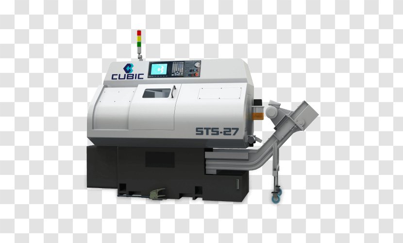 Lathe STS-27 STS-42 Product Machining - Cubic Machinery - Spindle Transparent PNG
