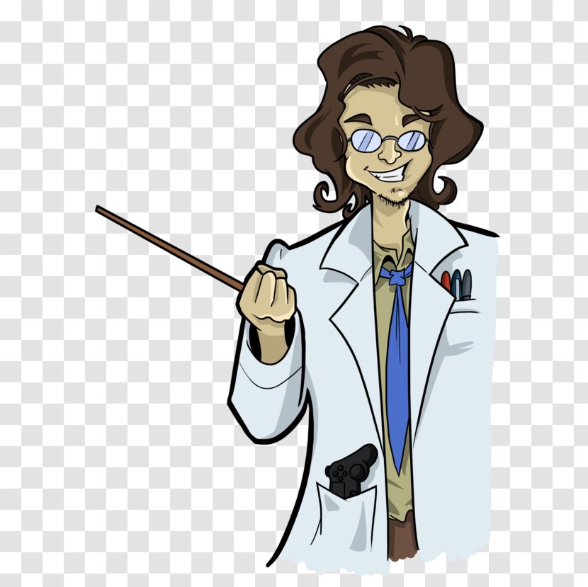 Cartoon Human Behavior Clip Art - Gentleman - Crazy Professor Transparent PNG