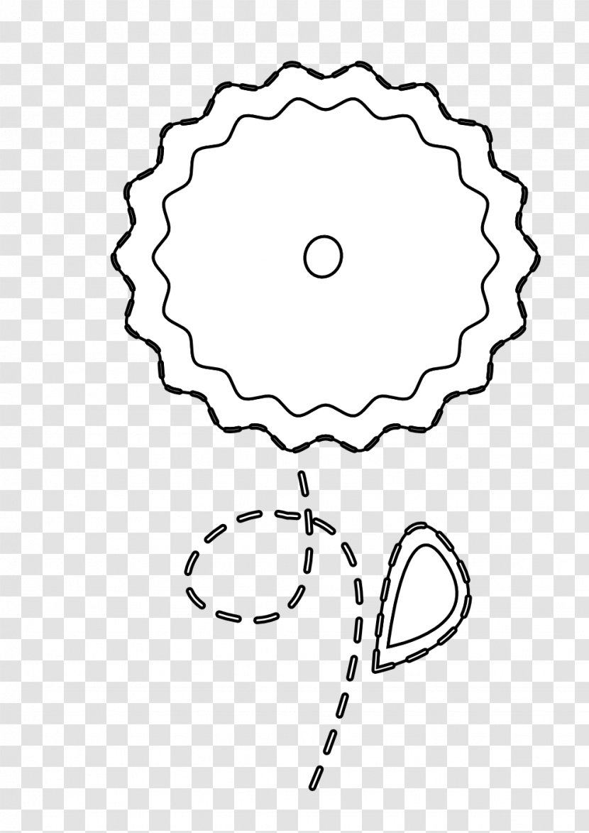 Drawing Line Art Black And White - Photography - Flower Transparent PNG