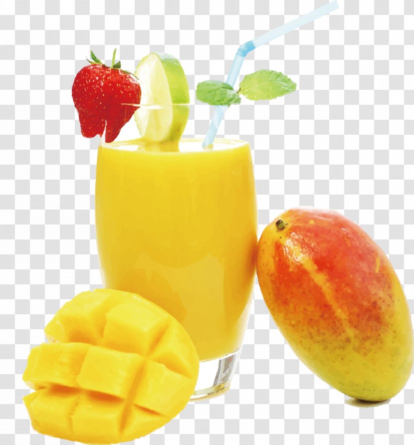 Orange Juice Biryani Strawberry Mango - Vector Transparent PNG