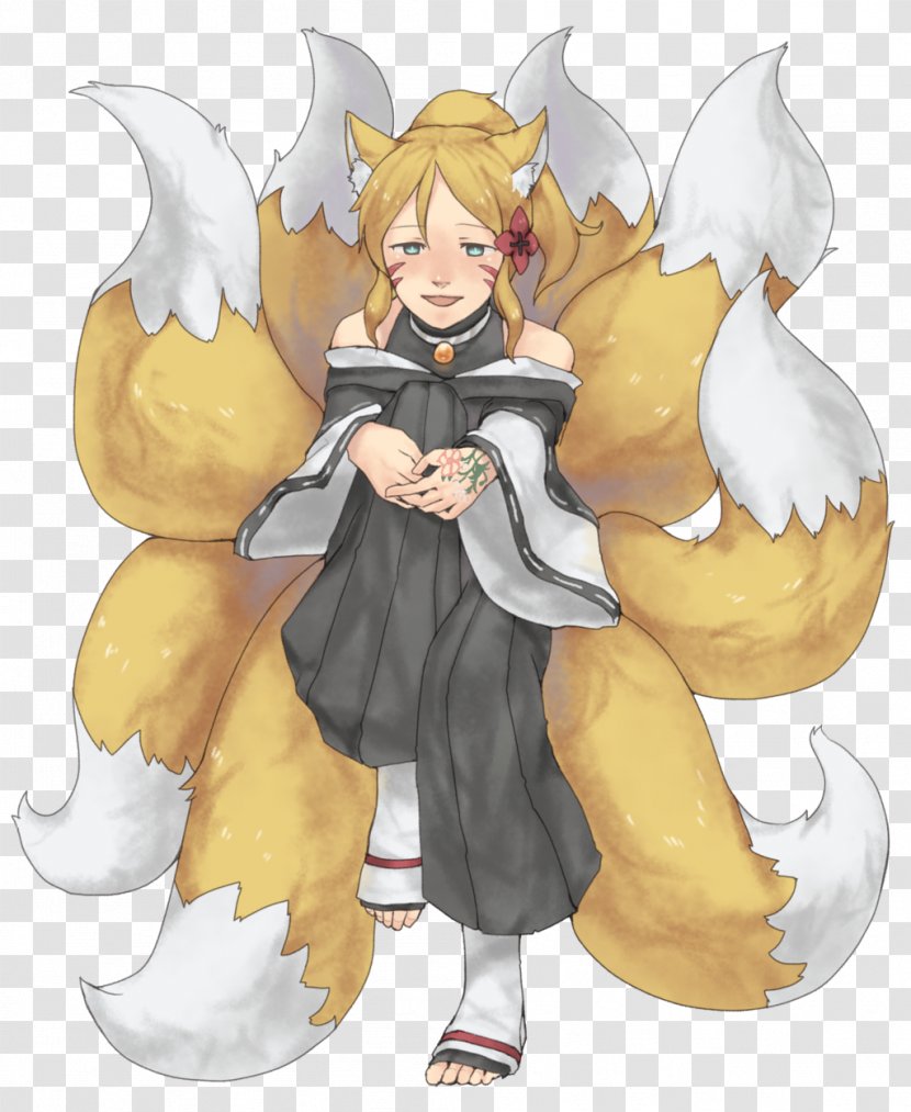 Kitsune Nine-tailed Fox Succubus Fairy - Cartoon - Corruption Transparent PNG