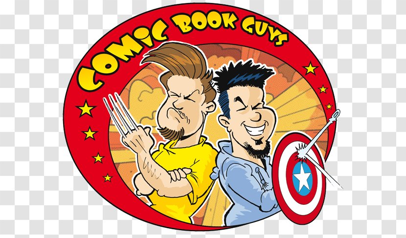 Comic Book Guys Comics Fumetteria - Recreation - Shops Logo Transparent PNG