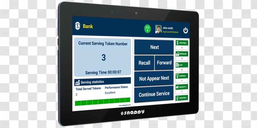 Display Device Queue Management System Digital Signs Electronics - Tracking Transparent PNG