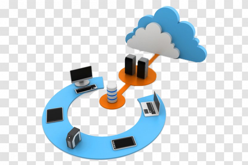 Cloud Computing Web Hosting Service Internet Server Computer - System - Blue Platform Transparent PNG