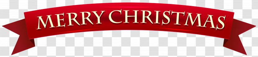 Christmas Banner Paper Clip Art - Trademark - Holiday Banners Transparent PNG