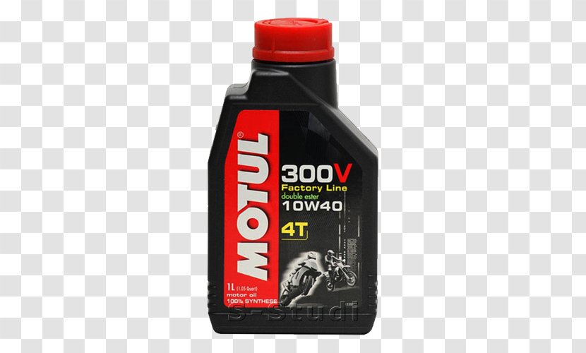 Synthetic Oil Motul Motor Four-stroke Engine Lubricant - Motorcycle Transparent PNG