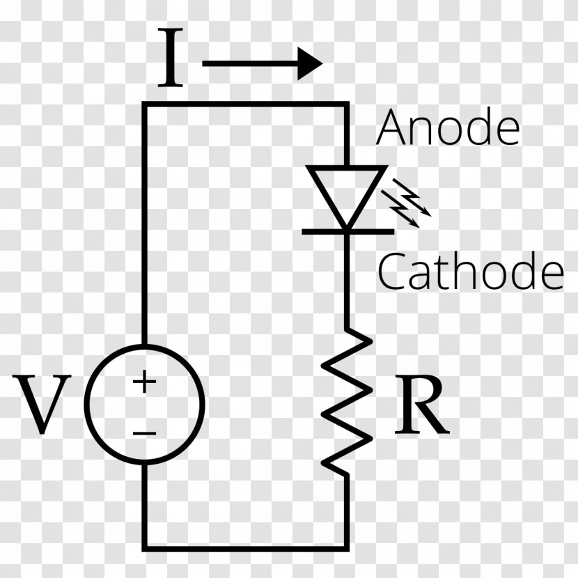 LED Circuit Wiring Diagram Light-emitting Diode - Transistor - Color Board Transparent PNG
