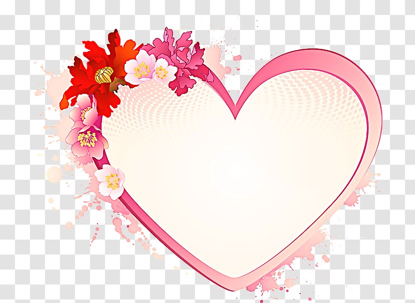 Valentine's Day - Heart - Flower Valentines Transparent PNG