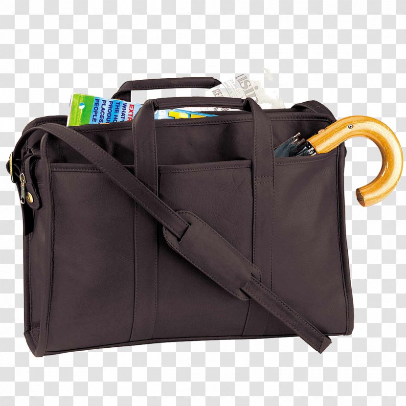 Handbag Briefcase Leather Messenger Bags - Bag Transparent PNG