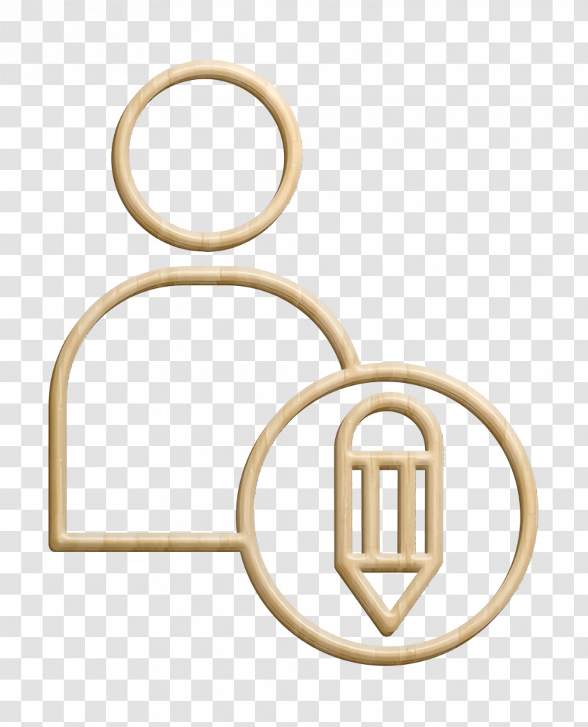 Creative Icon Writer Icon Transparent PNG