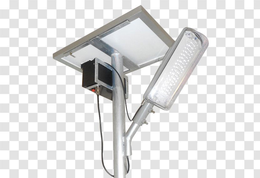 Solar Street Light LED Lamp Lighting - Led - Streetlight Transparent PNG