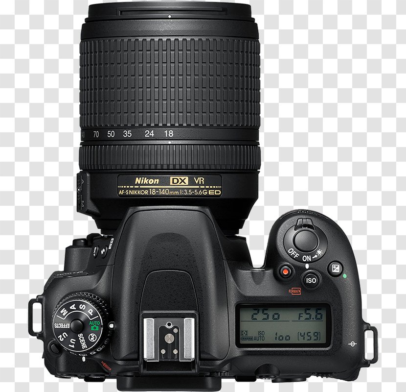 Nikon D500 AF-S DX Nikkor 18-140mm F/3.5-5.6G ED VR Digital SLR Camera - Accessory Transparent PNG