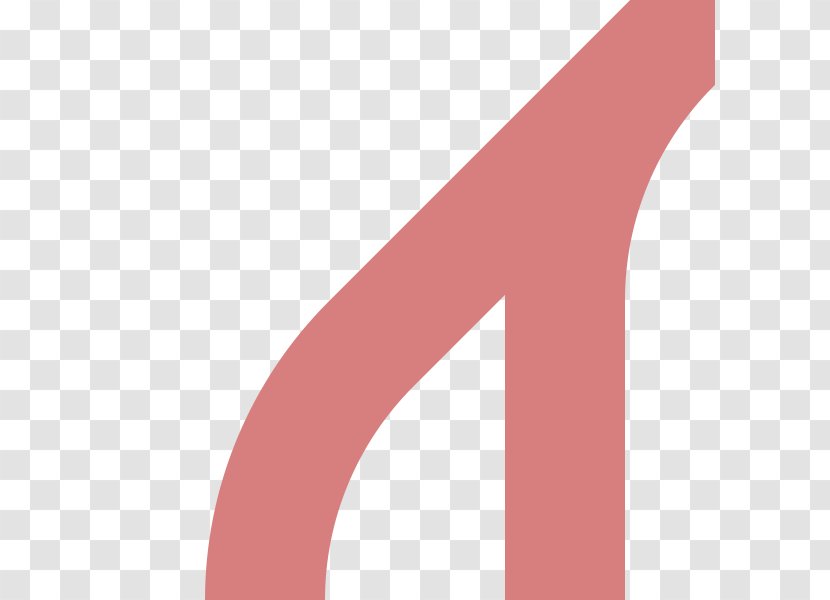 Brand Line Angle - Pink M Transparent PNG