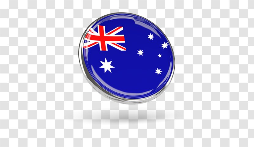 Flag Of Australia National Symbols - Map - Circular Metal Frame Transparent PNG