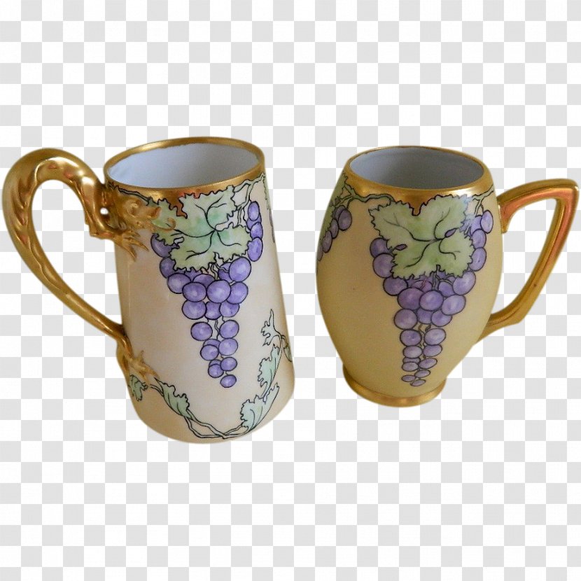 Coffee Cup Porcelain Mug Pottery Antique - Serveware Transparent PNG