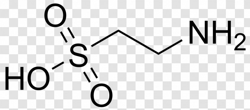 Taurine Molecule Amino Acid Ethanolamine - Silhouette - 1naphthol8amino36disulfonic Transparent PNG