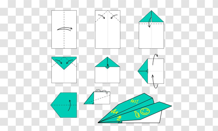 Line Point Angle - Diagram - Paper Airplanes Transparent PNG