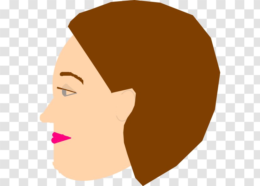 Cheek Clip Art Illustration Forehead Eyebrow - Cartoon - Suzanne Transparent PNG