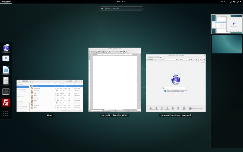 Debian GNOME Desktop Environment Linux KDE - Media - Gnome Transparent PNG
