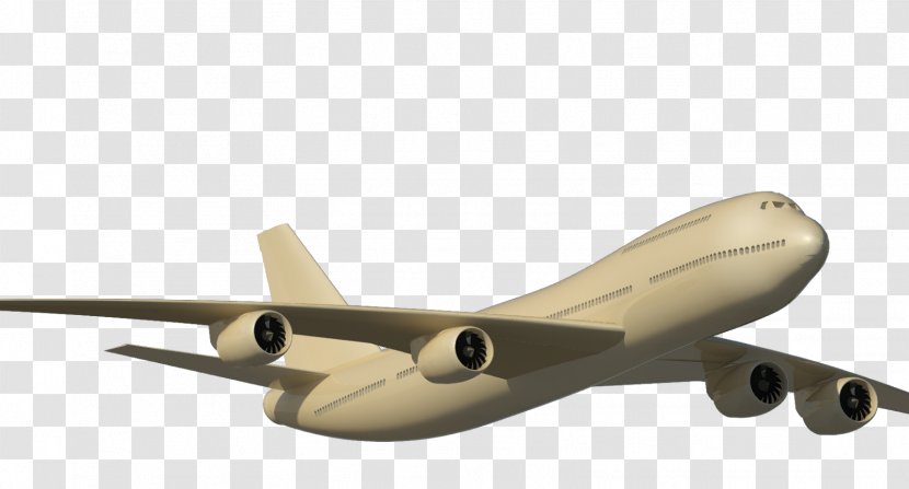 Wide-body Aircraft Airplane Boeing 777 Airbus A380 - Air Travel Transparent PNG
