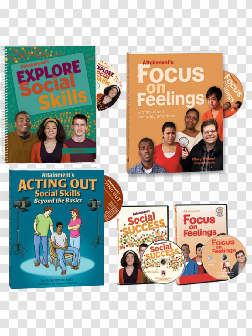Focus On Feelings Introductory Kit Read To Learn Blended Curriculum NY Advertising Book Learning - Social Skills Transparent PNG