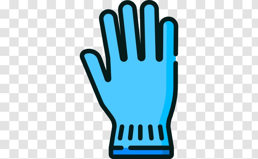 Finger Glove Line Clip Art - Area Transparent PNG