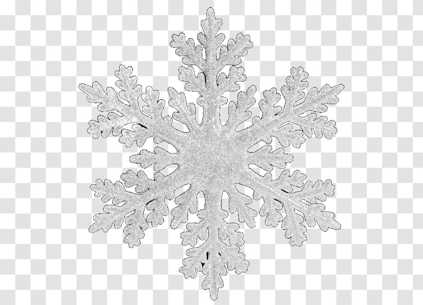 Snowflake Christmas Tree Transparent PNG