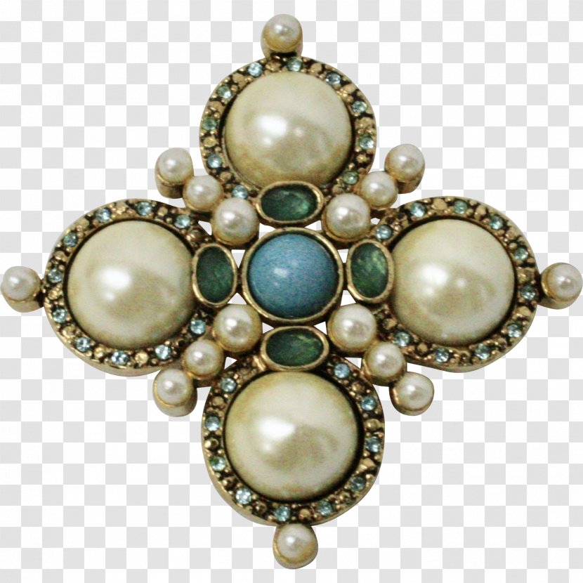 Turquoise Brooch Body Jewellery Emerald - Jewelry Transparent PNG