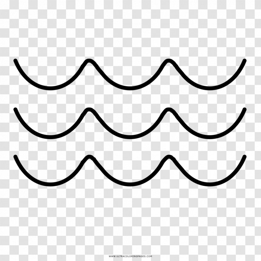 Book Black And White - Great Wave Off Kanagawa - Symmetry Moustache Transparent PNG