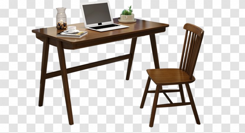 Table Folding Chair Desk Furniture - Padding - New Chinese Simple Solid Wood And Transparent PNG