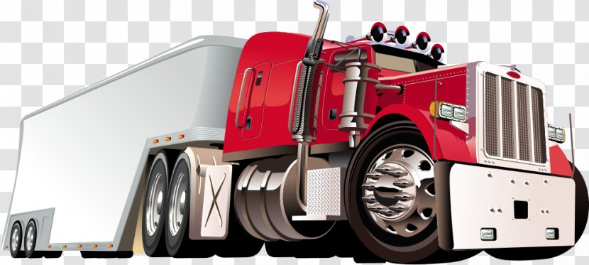 Car Christmas Truck Illustration - Automotive Wheel System - Vector Transparent PNG