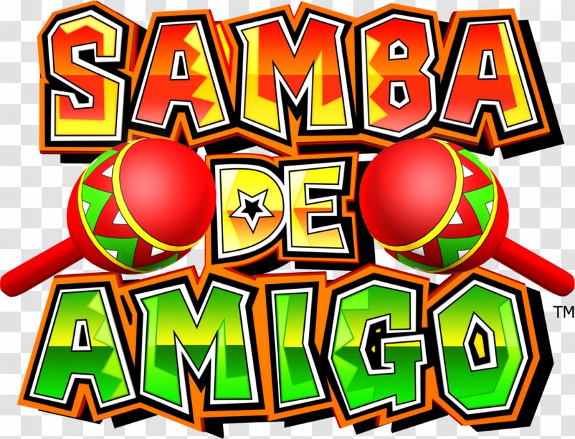 Samba De Amigo Wii Remote Video Game Dreamcast - Logo - Bomb Transparent PNG