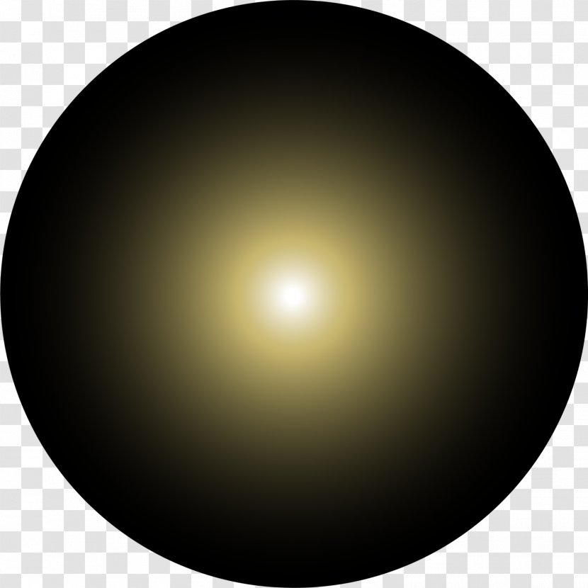 Sphere Sky Wallpaper - Black - Yellow Fantasy Halo Transparent PNG