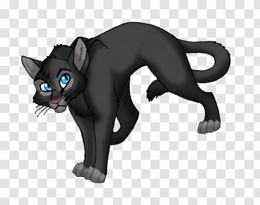 Cats Of The Clans Warriors Crowfeather Feathertail - Paw - Cat Transparent PNG