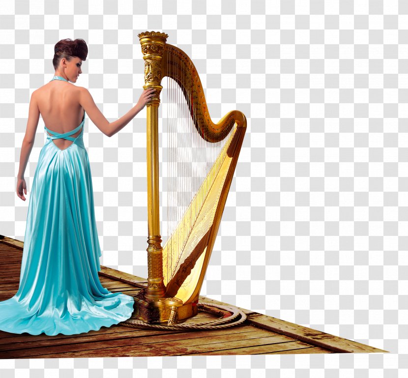 Harp - Heart - Property Beauty Transparent PNG