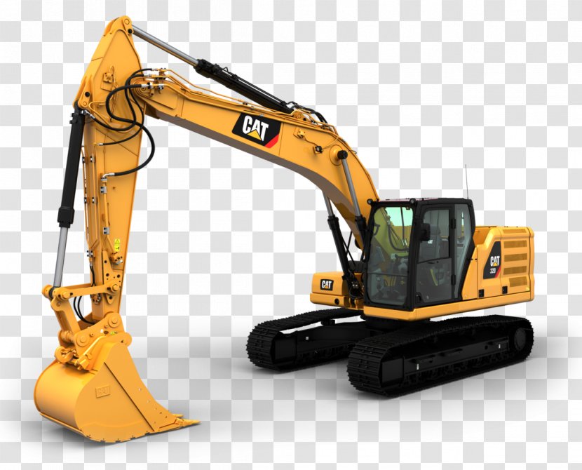 Caterpillar Inc. Excavator Heavy Machinery Die-cast Toy Crane - Architectural Engineering Transparent PNG