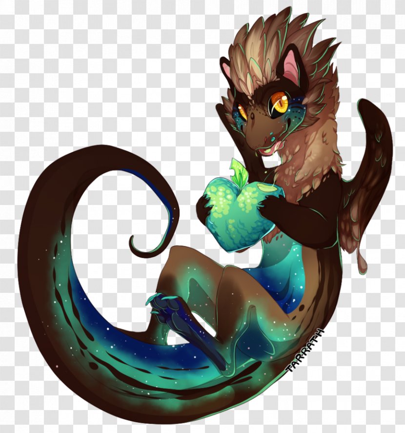 Dragon Tail Cartoon - Mythical Creature Transparent PNG